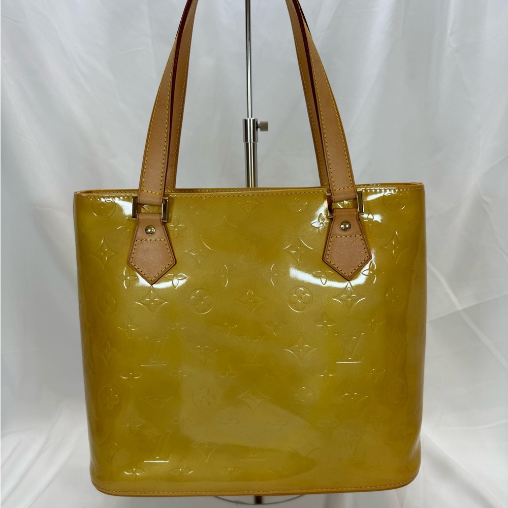 ❌SOLD Louis Vuitton Yellow Vernis Houston Bag❌